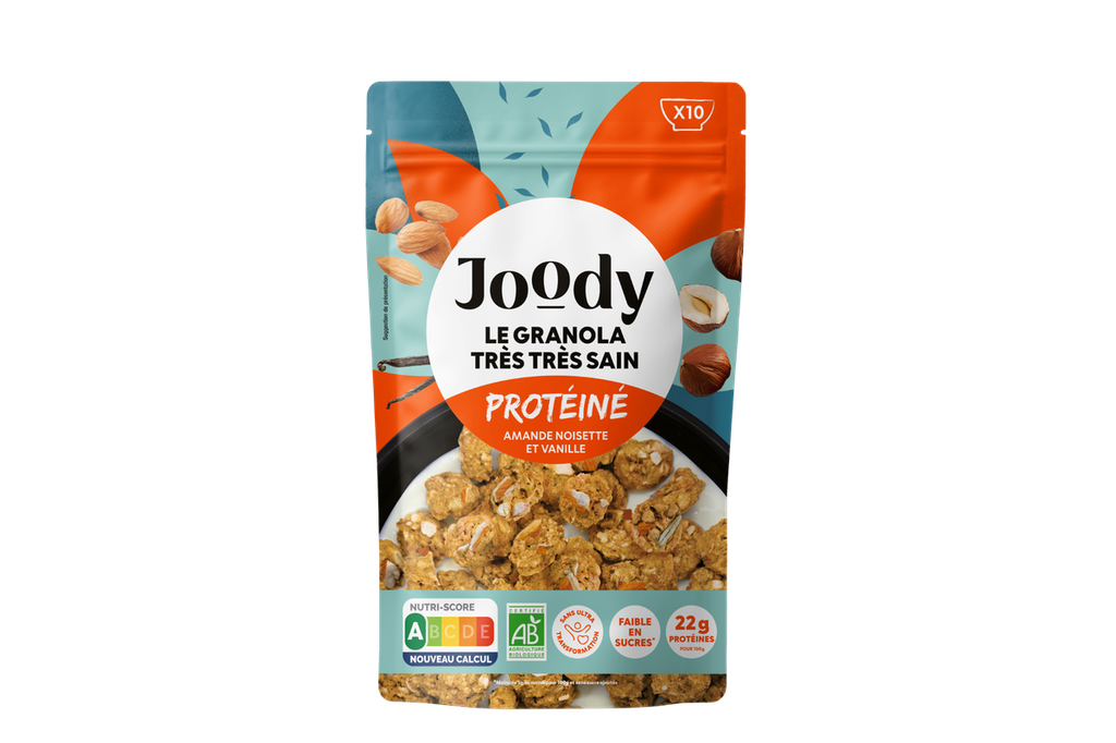 Granola Protéiné Amande Noisette Vanille